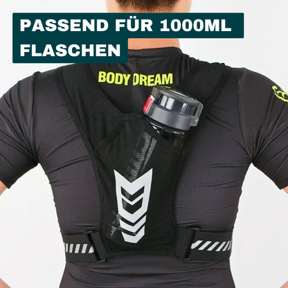 Reflektierende Laufweste – Sichtbar. Leicht. Alles griffbereit.