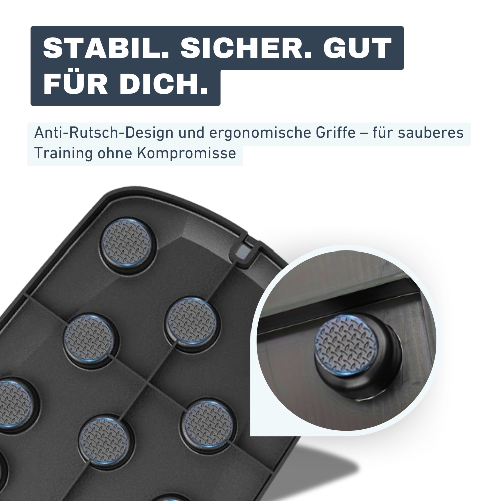 Full Body Push-Up Board – Kompakt. Vielseitig. Für dein Training unterwegs.