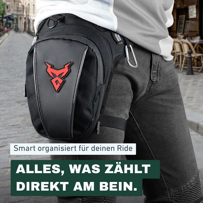 Motorrad-Beintasche – Kompakt. Sicher. Immer griffbereit.