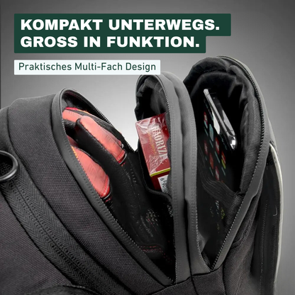 Motorrad-Beintasche – Kompakt. Sicher. Immer griffbereit.