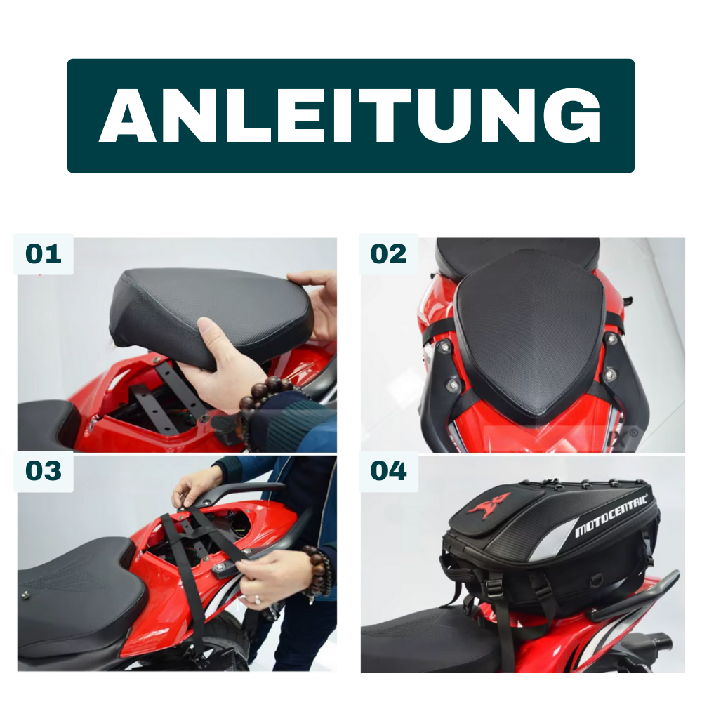 2-in-1 Motorradtasche – Vielseitig. Geräumig. Für jedes Abenteuer.