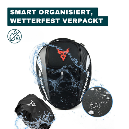 2-in-1 Motorradtasche – Vielseitig. Geräumig. Für jedes Abenteuer.