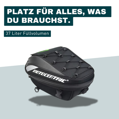 2-in-1 Motorradtasche – Vielseitig. Geräumig. Für jedes Abenteuer.
